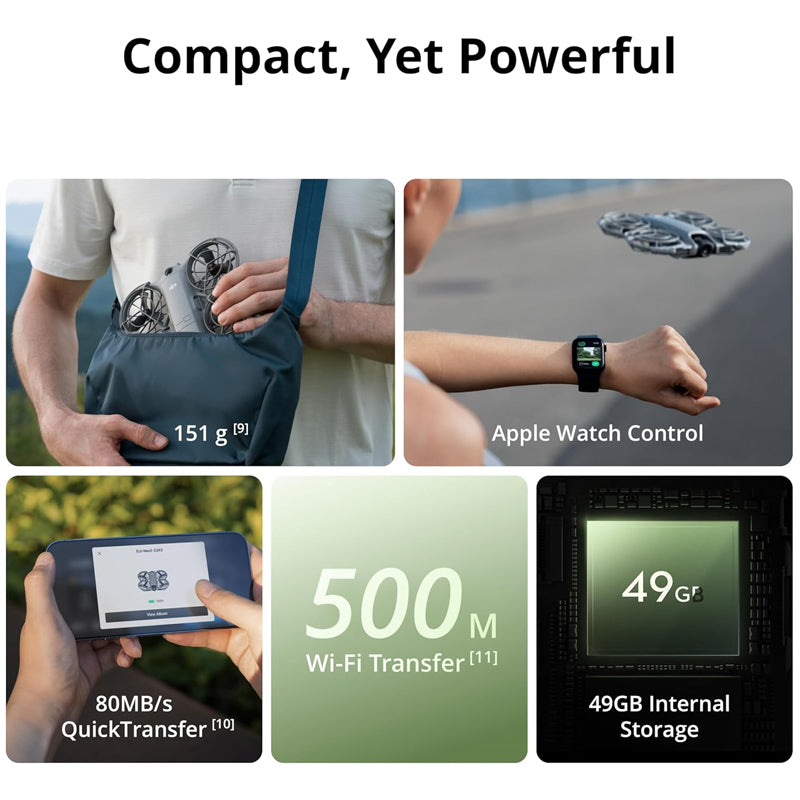 New product Neo2 handheld Vlog aerial drone AI intelligent tracking flight camera 4K lens automatic composition omnidirectional obstacle avoidance multifunctional aircraft