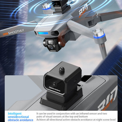 B10 Intelligent Touch Screen Controlled High-Definition Aerial Photography Drone Intelligent Obstacle Avoidance Brushless Foldable Gps Quadcopter