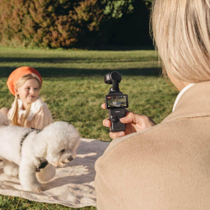 Osmo Pocket 3，Vlogging camera with1-inch CMOS and4K/120fps video, 3-axisstabilization, fast focus,facial/object tracking,2-inch rotatabletouchscreen, smallcamera forphotography,multifunctional