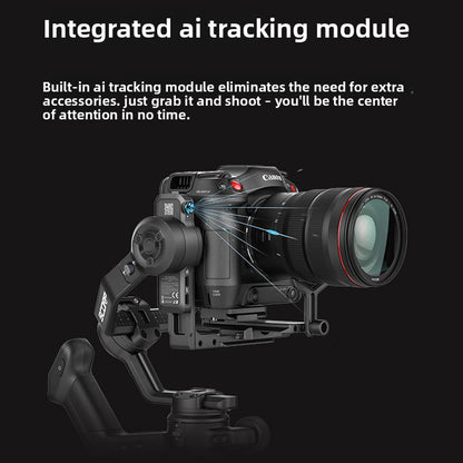 Tech Scorpion 3 3-Axis Gimbal Stabilizer for Live Stream Photography Camera Professional Anti-Shake Multi-Functional Commercial Shooting