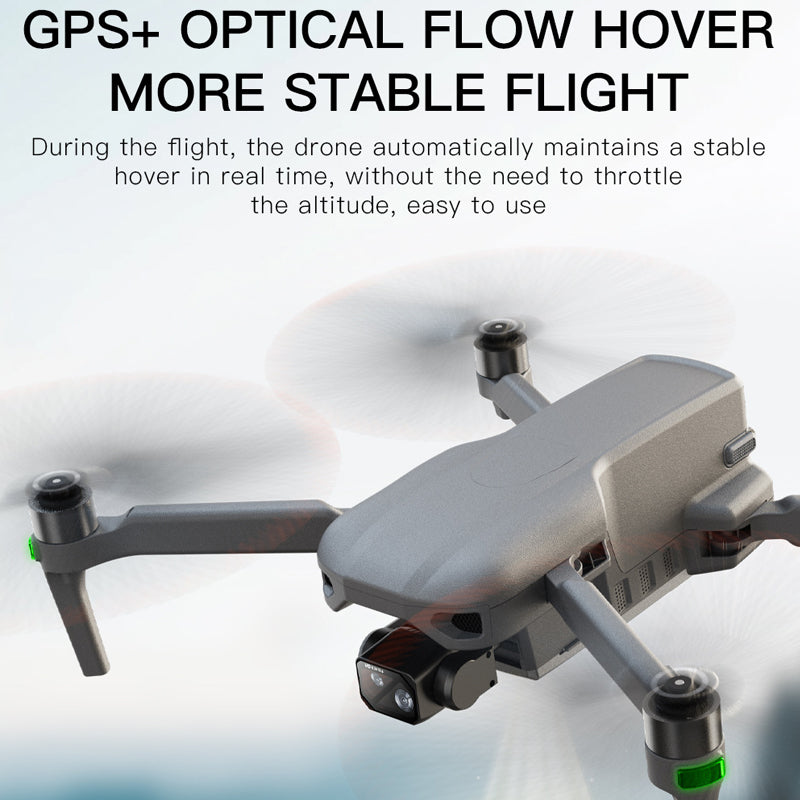 3-axis Gimbal Professional Drone GPS Smart Positioning 55 Inch Touch Screen Remote Control 5000mAh Large Battery 10km Flight Distance Multi-functional Quadcopte