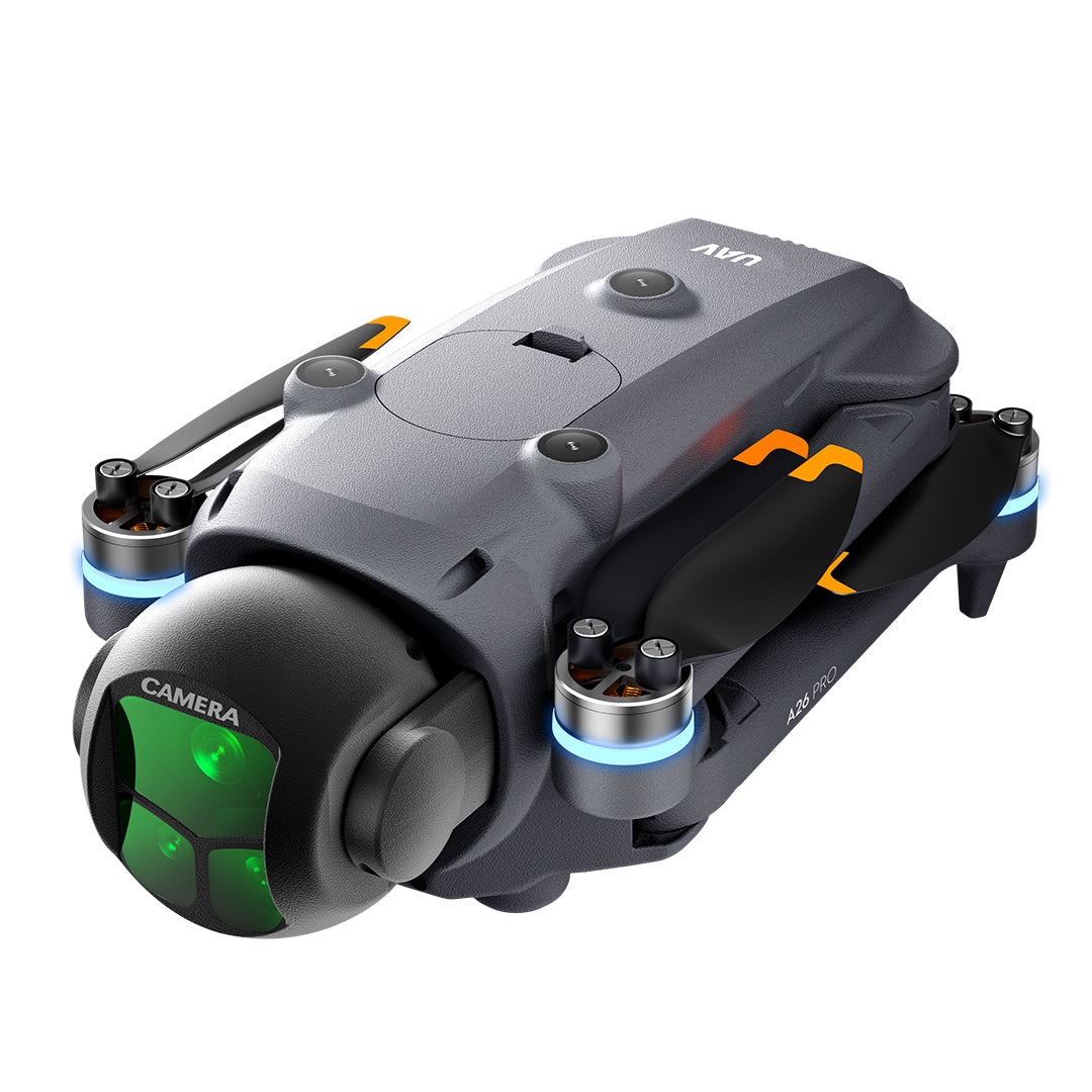A26PRO brushless GPS automatic return high-definition aerial photography drone professional level quadcopter intelligent obstacle avoidance 4.5-inch large screen remote control 180 degree electrically adjustable lens