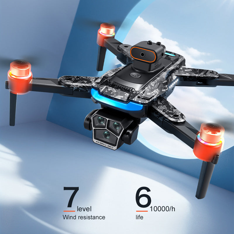 GPS drone A14 brushless 4.5-inch screen remote control obstacle avoidance optical flow intelligent high-definition aerial photography multifunctional aircraft