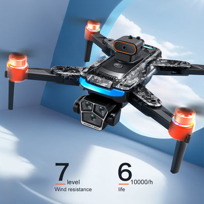 GPS drone A14 brushless 4.5-inch screen remote control obstacle avoidance optical flow intelligent high-definition aerial photography multifunctional aircraft
