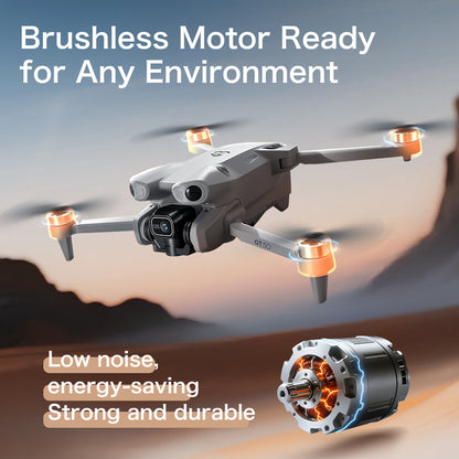 2026 New 4.3-inch Large Screen GT50 Aerial Drone Brushless Motor Four Axis Mini Aircraft Fixed Altitude Aircraft