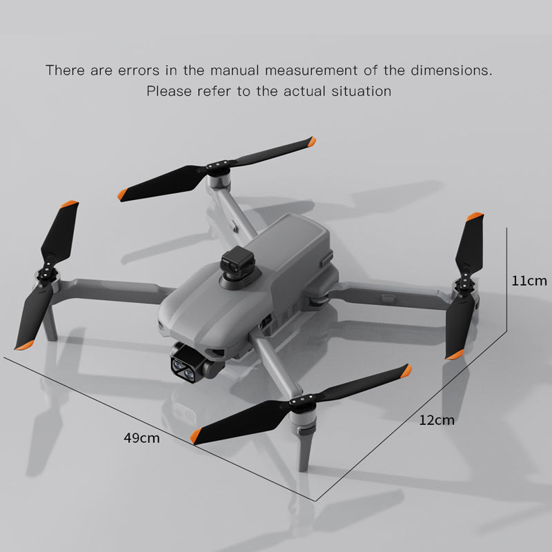 3-axis Gimbal Professional Drone GPS Smart Positioning 55 Inch Touch Screen Remote Control 5000mAh Large Battery 10km Flight Distance Multi-functional Quadcopte
