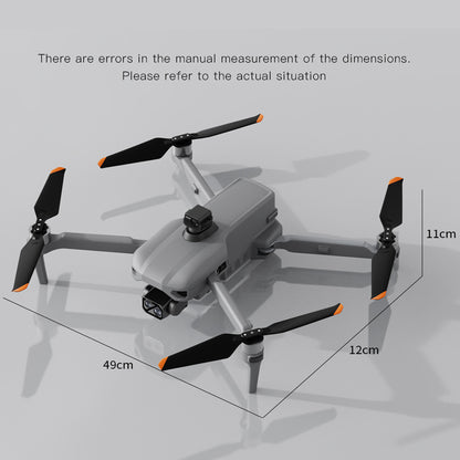 3-axis Gimbal Professional Drone GPS Smart Positioning 55 Inch Touch Screen Remote Control 5000mAh Large Battery 10km Flight Distance Multi-functional Quadcopte