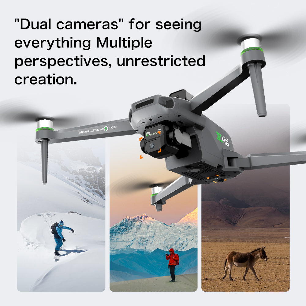ZH8 drone remote control with screen aerial photography, brushless obstacle avoidance, airdrop quadcopter with long-lasting endurance, intelligent obstacle avoidance, high air pressure, counterclockwise rotation, gesture photography