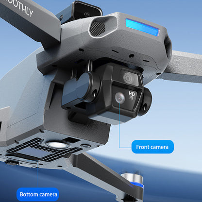 B10 Intelligent Touch Screen Controlled High-Definition Aerial Photography Drone Intelligent Obstacle Avoidance Brushless Foldable Gps Quadcopter