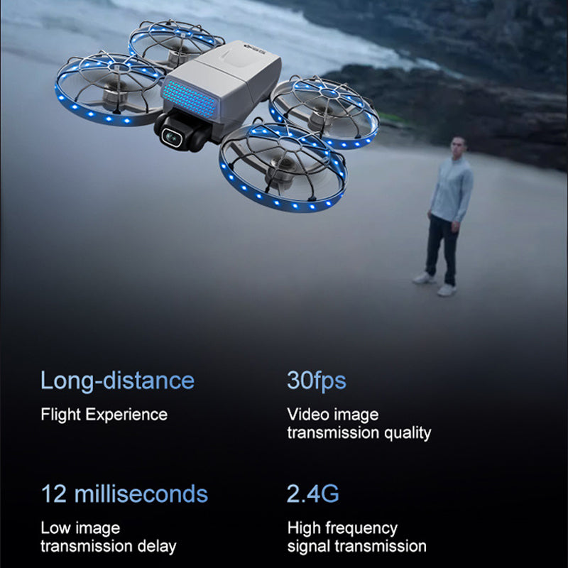 The new G63 drone is a professional aerial photography folding aircraft with screen control and optical flow brushless remote control multi-functional aircraft