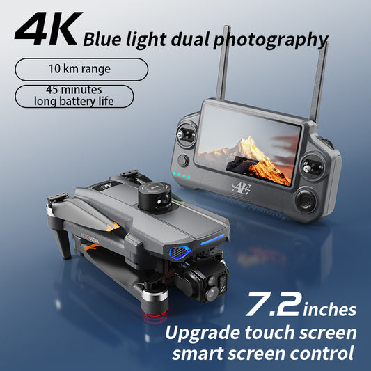 The professional-grade aerial photography drone AE30 features a high-definition camera with 8K long endurance, intelligent obstacle avoidance, and GPS automatic return