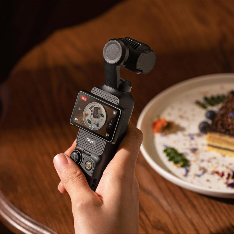 Osmo Pocket 3，Vlogging camera with1-inch CMOS and4K/120fps video, 3-axisstabilization, fast focus,facial/object tracking,2-inch rotatabletouchscreen, smallcamera forphotography,multifunctional