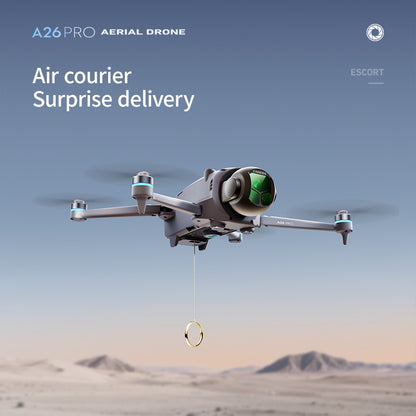 A26PRO brushless GPS automatic return high-definition aerial photography drone professional level quadcopter intelligent obstacle avoidance 4.5-inch large screen remote control 180 degree electrically adjustable lens