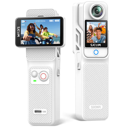 Suying Handheld Action Camera C400 Outdoor Sports 4K Camcorder 360 Panoramic Pocket Camera