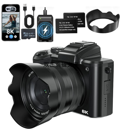 8K digital high-definition camera entry-level mirrorless 48 megapixel camera recorder