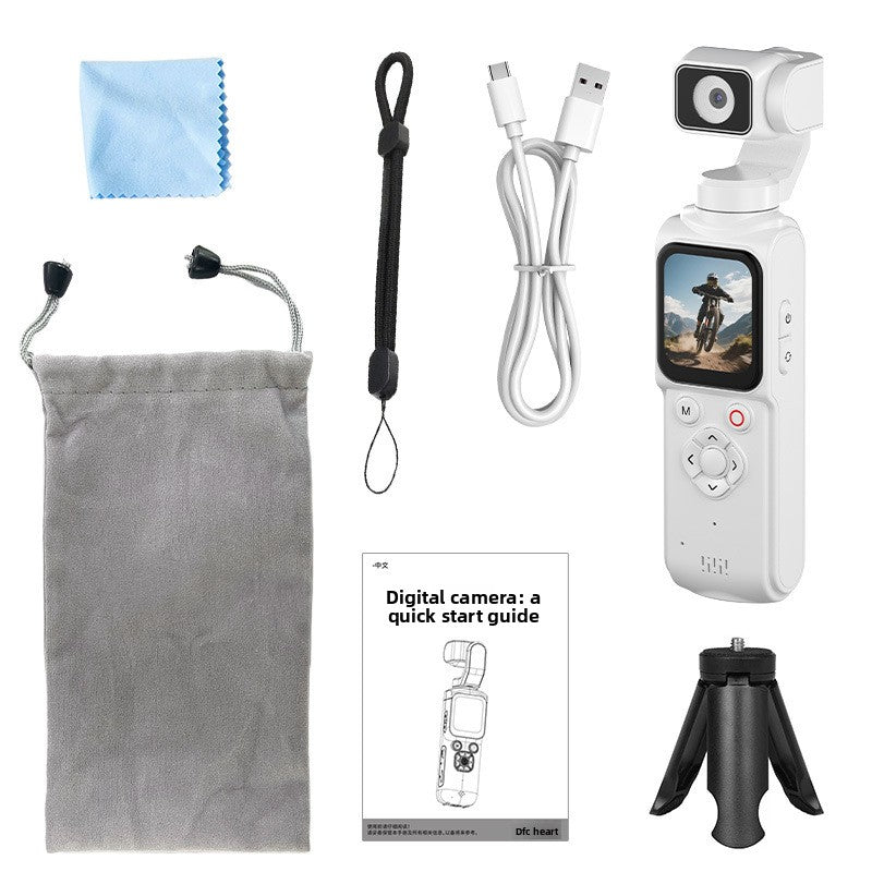 New 4K HD handheld action camera,outdoor pocket gimbal camera, travelhandheld vlog camera