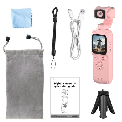 New 4K HD handheld action camera,outdoor pocket gimbal camera, travelhandheld vlog camera