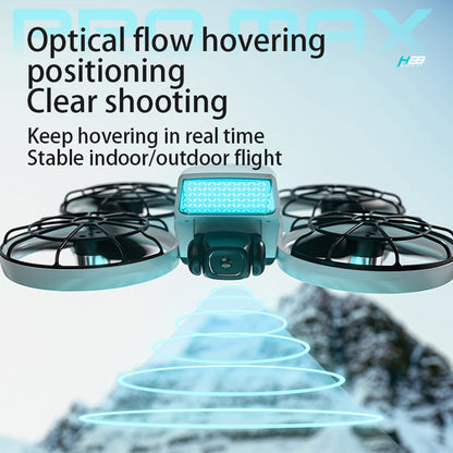 H28 drone, brushless optical flow aerial photography, light folding screen control, obstacle avoidance, quadcopter, 360 degree rolling multifunctional aircraft