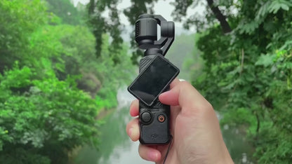 Osmo Pocket 3，Vlogging camera with1-inch CMOS and4K/120fps video, 3-axisstabilization, fast focus,facial/object tracking,2-inch rotatabletouchscreen, smallcamera forphotography,multifunctional