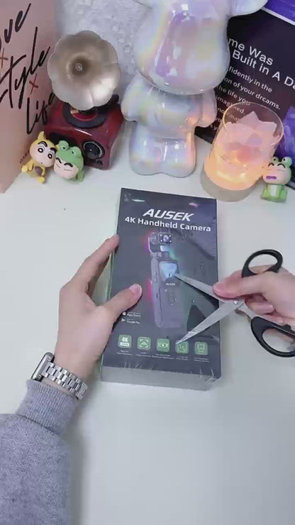 New 4K HD handheld action camera,outdoor pocket gimbal camera, travelhandheld vlog camera