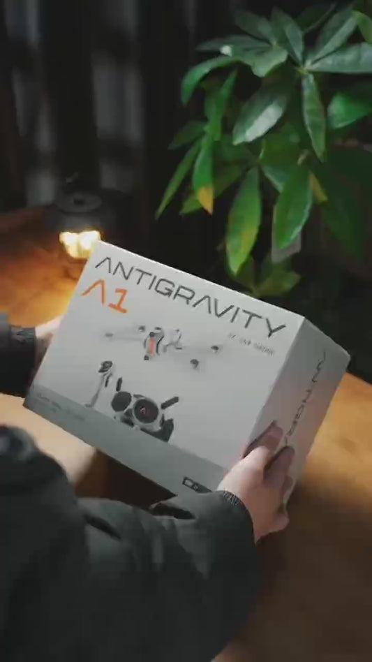 New Antigravity A1-360 8K Drone, Immersive Glasses, Gesture Control (Suitable for Adult Beginners), Intelligent ObstacleAvoidance, 249g Foldable Design, Depth Tracking, Auto Return to Home, Automatic Professional HD Video Editing