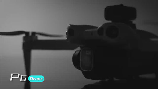 The P6mini drone with 8K main camera and LCD remote control is a high-definition professional aerial photography remote control aircraft