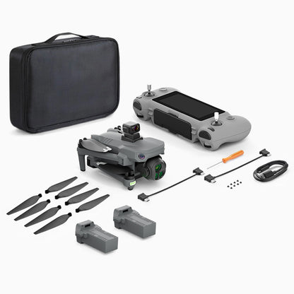 YunJiang K7 drone professional aerial photography with screen remote control 5G data 8K image transmission 8K high-definition camera 35 minute endurance laser GPS positioning 360 degree obstacle avoidance zoom composition 3800mAh battery powered aircraft